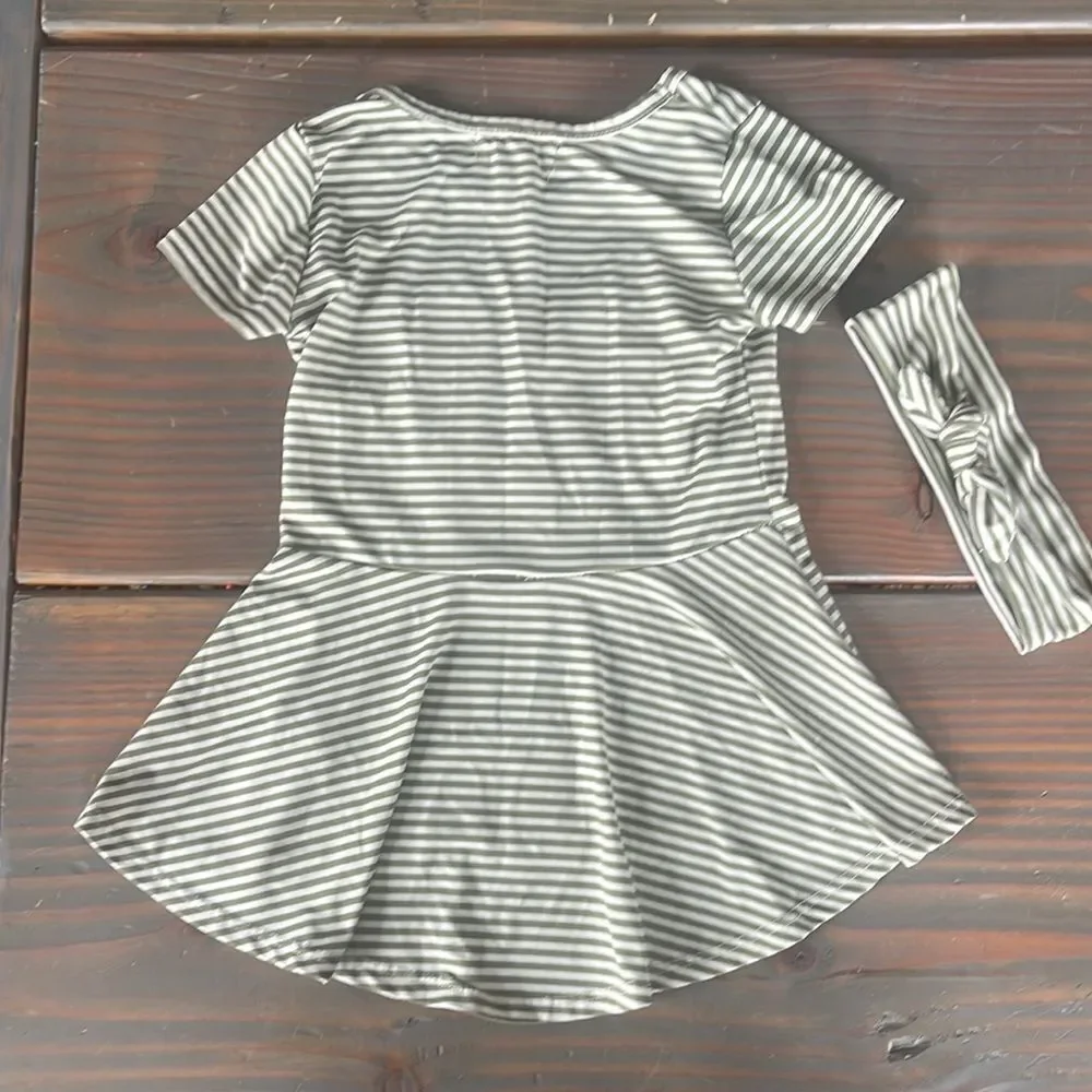 Toddler Girl two piece dress - Picture 4 of 4